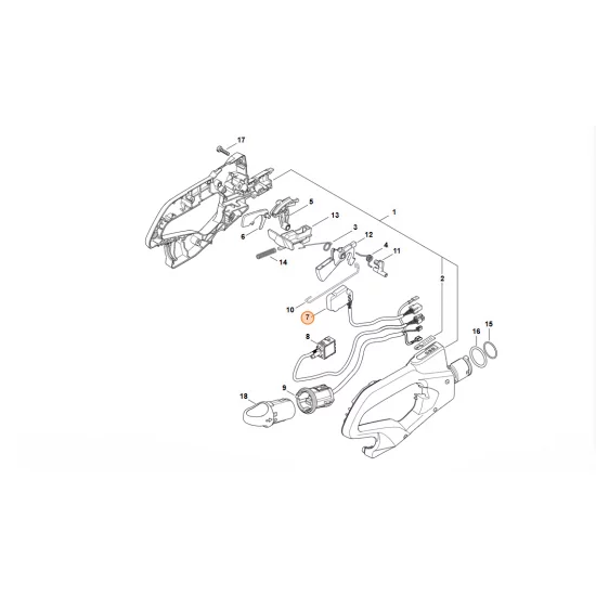 STIHL  Moduł elektroniczny 4869 430 1410